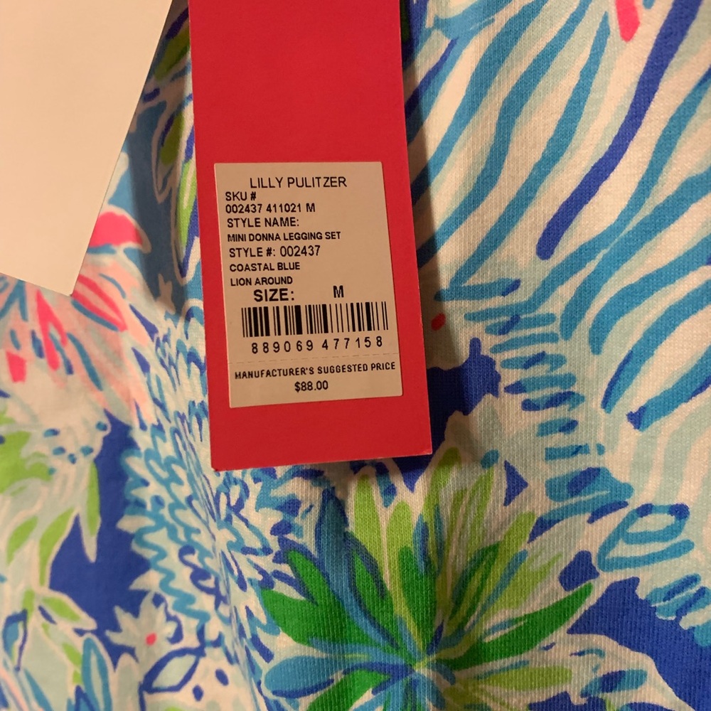 Lilly Pulitzer-mini Donna set-M girls-coastalblue